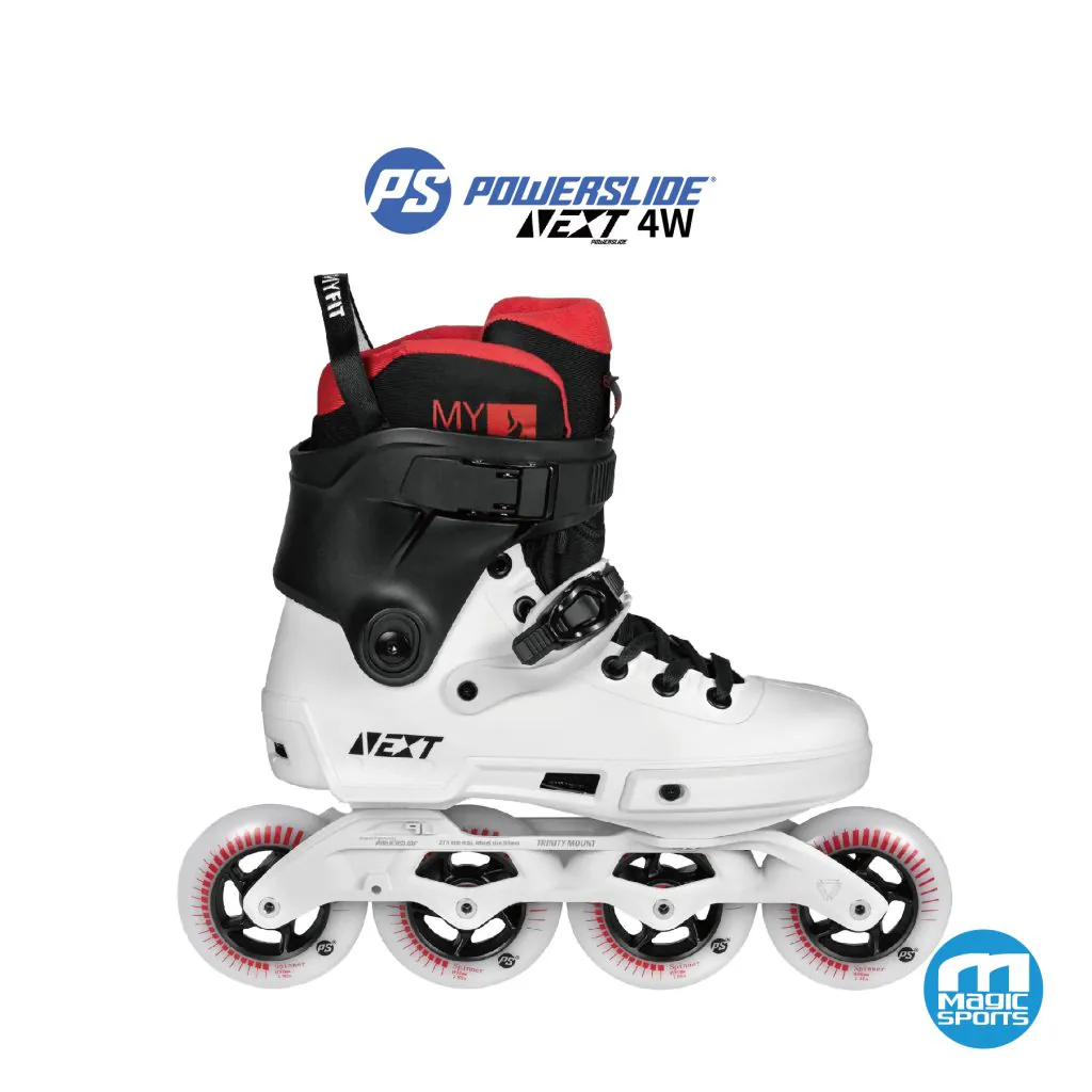 POWERSLIDE NEXT 4W Black White 90